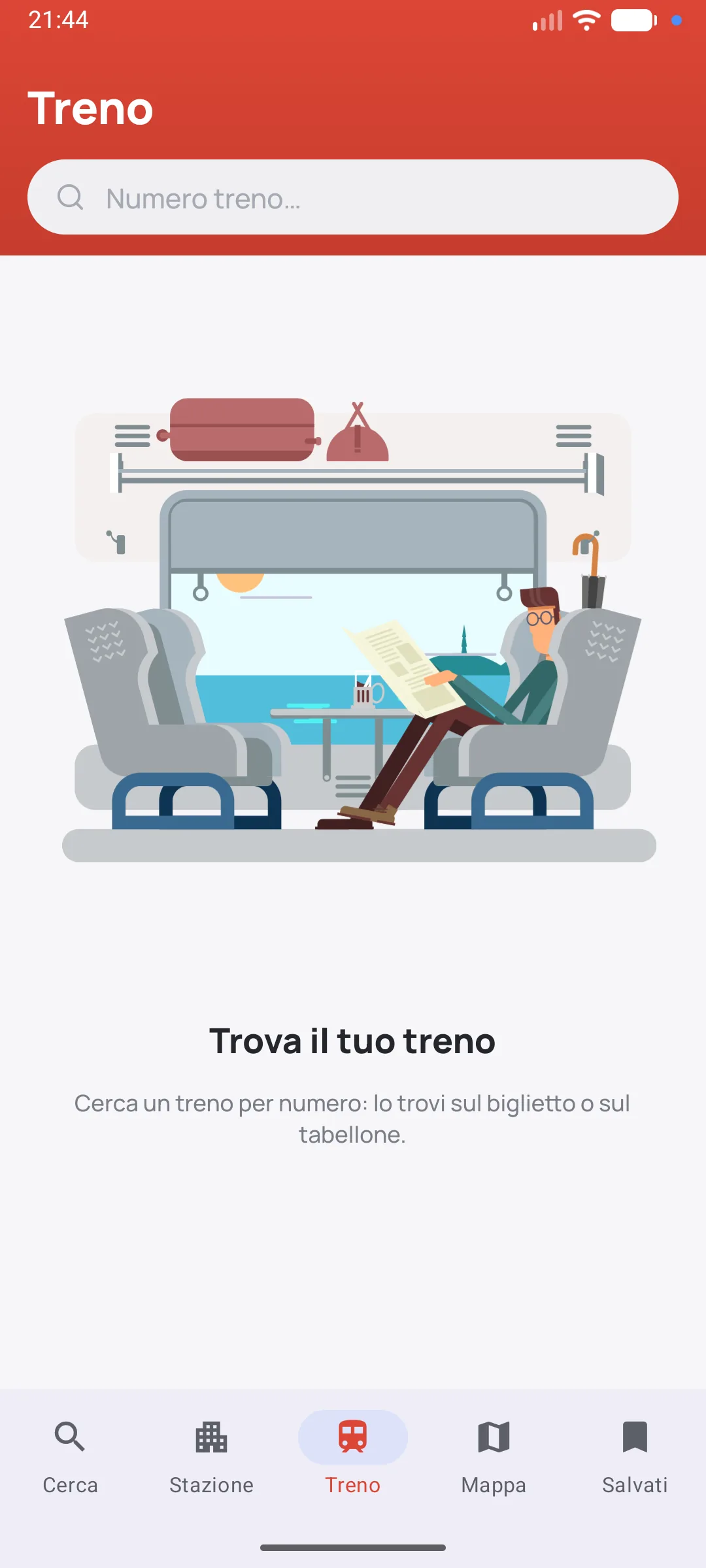Cerca per numero treno